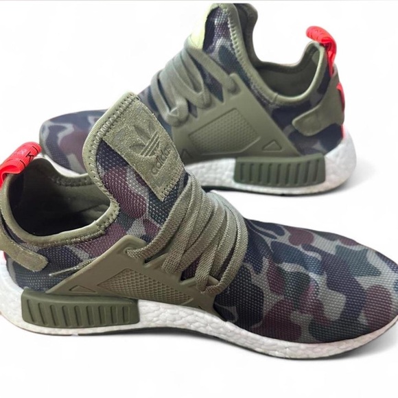 Retro Adidas NMD XR1 Camouflage Sneakers Size US Men 9.5